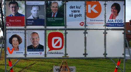 danish voting posters